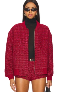 Women Amanda Uprichard Matching Sets|Jackets & Coats>Vero Bomber Jacket