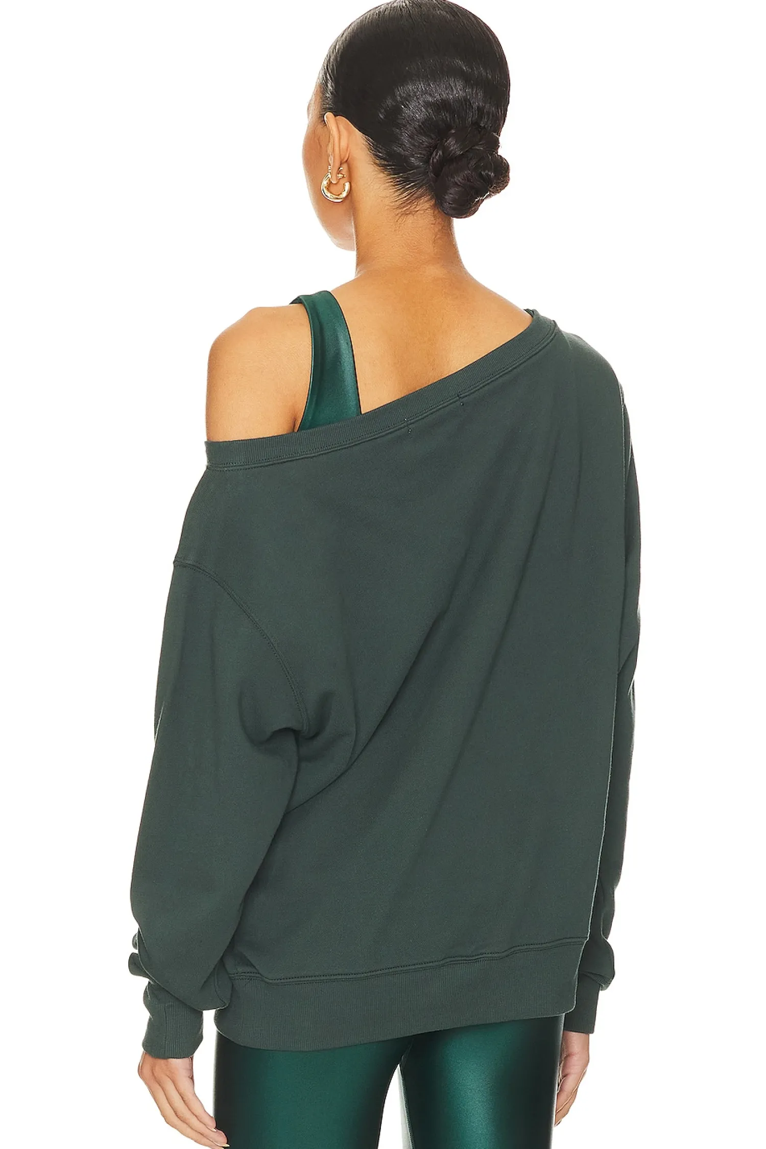 Women Spiritual Gangster Loungewear>Vida Off Shoulder Sweatshirt