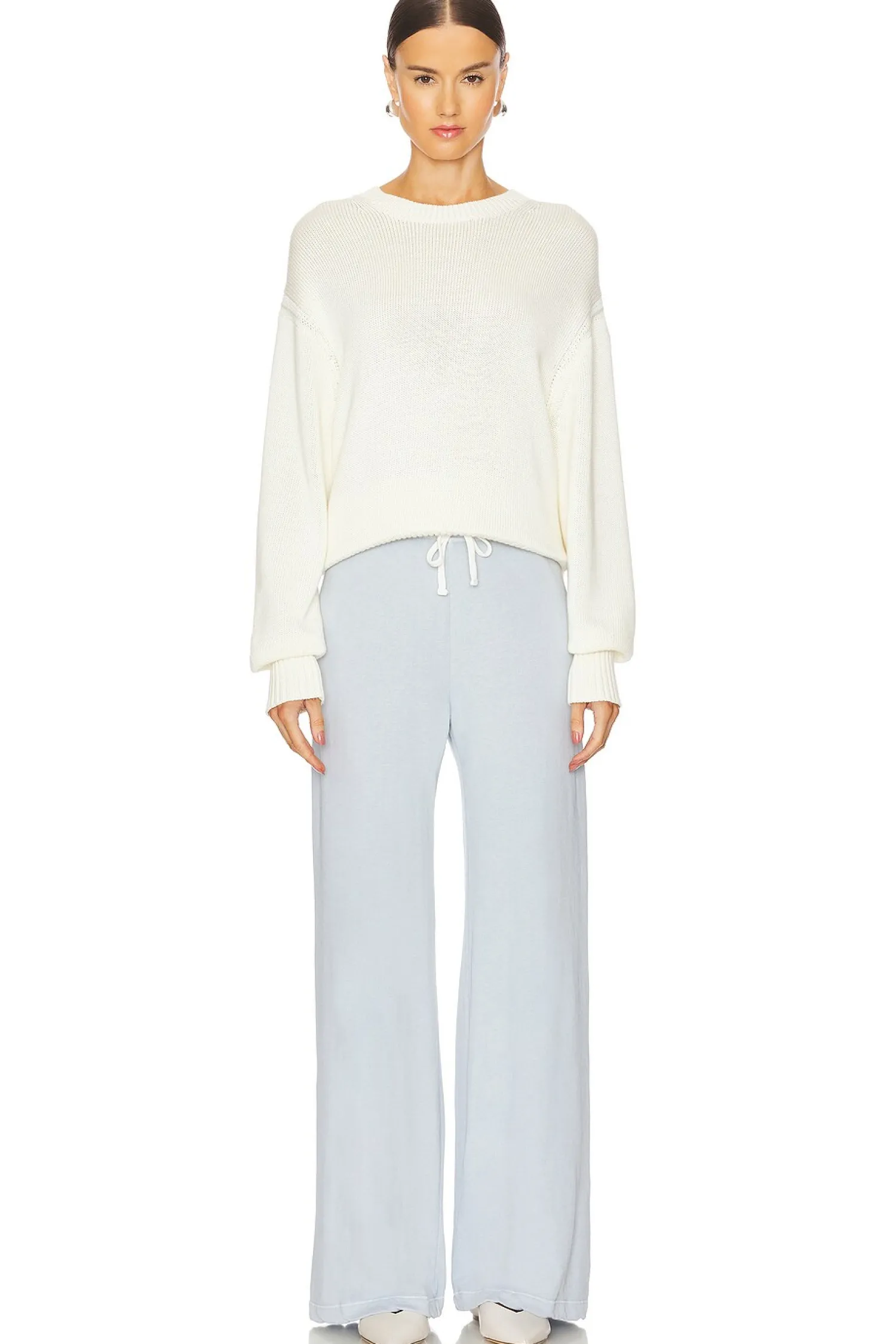 Women James Perse Pants|Loungewear>Vintage French Terry Wide Leg Sweatpant