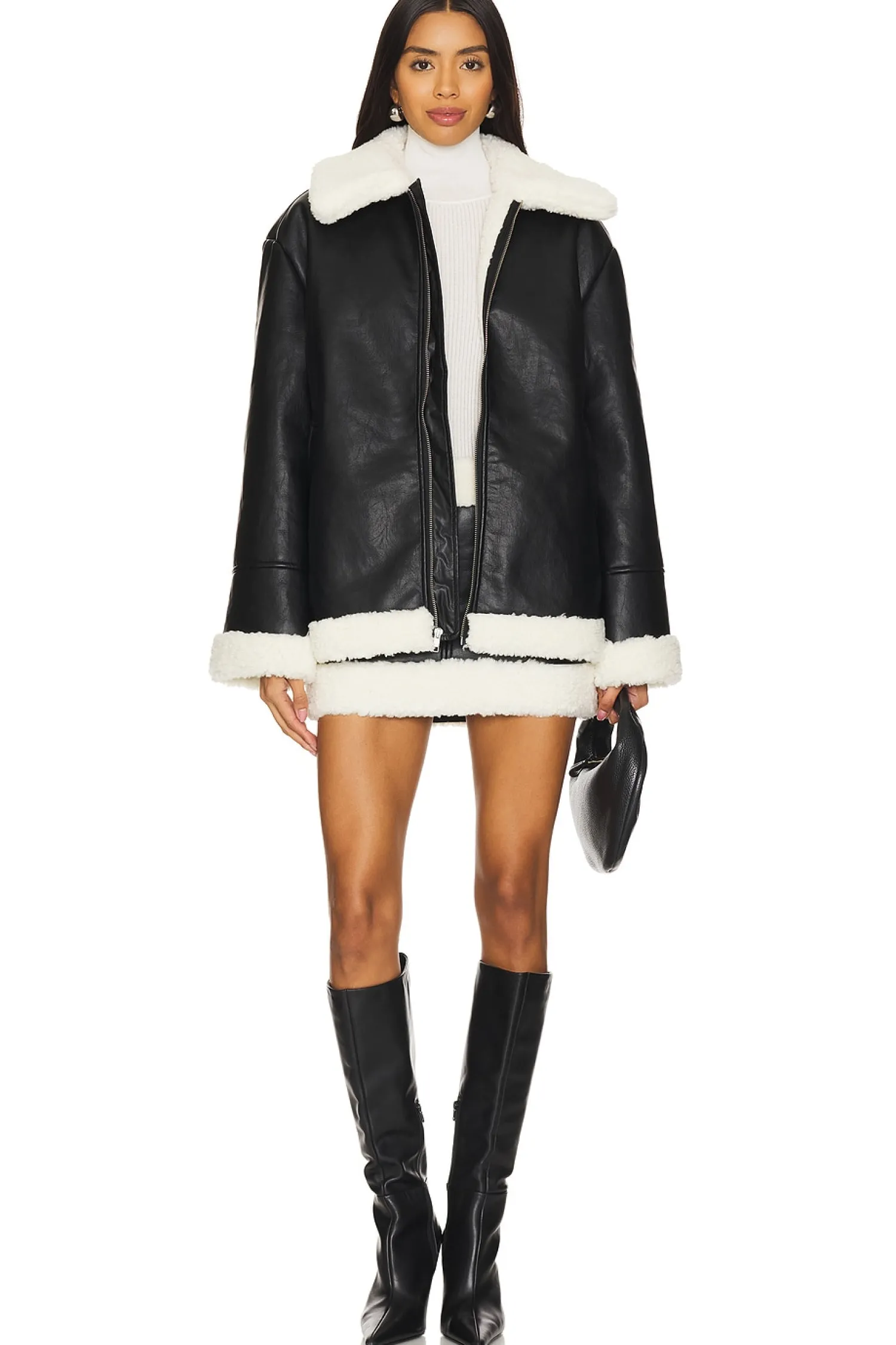 Women Lovers and Friends Matching Sets|Jackets & Coats>Violetta Faux Leather Jacket