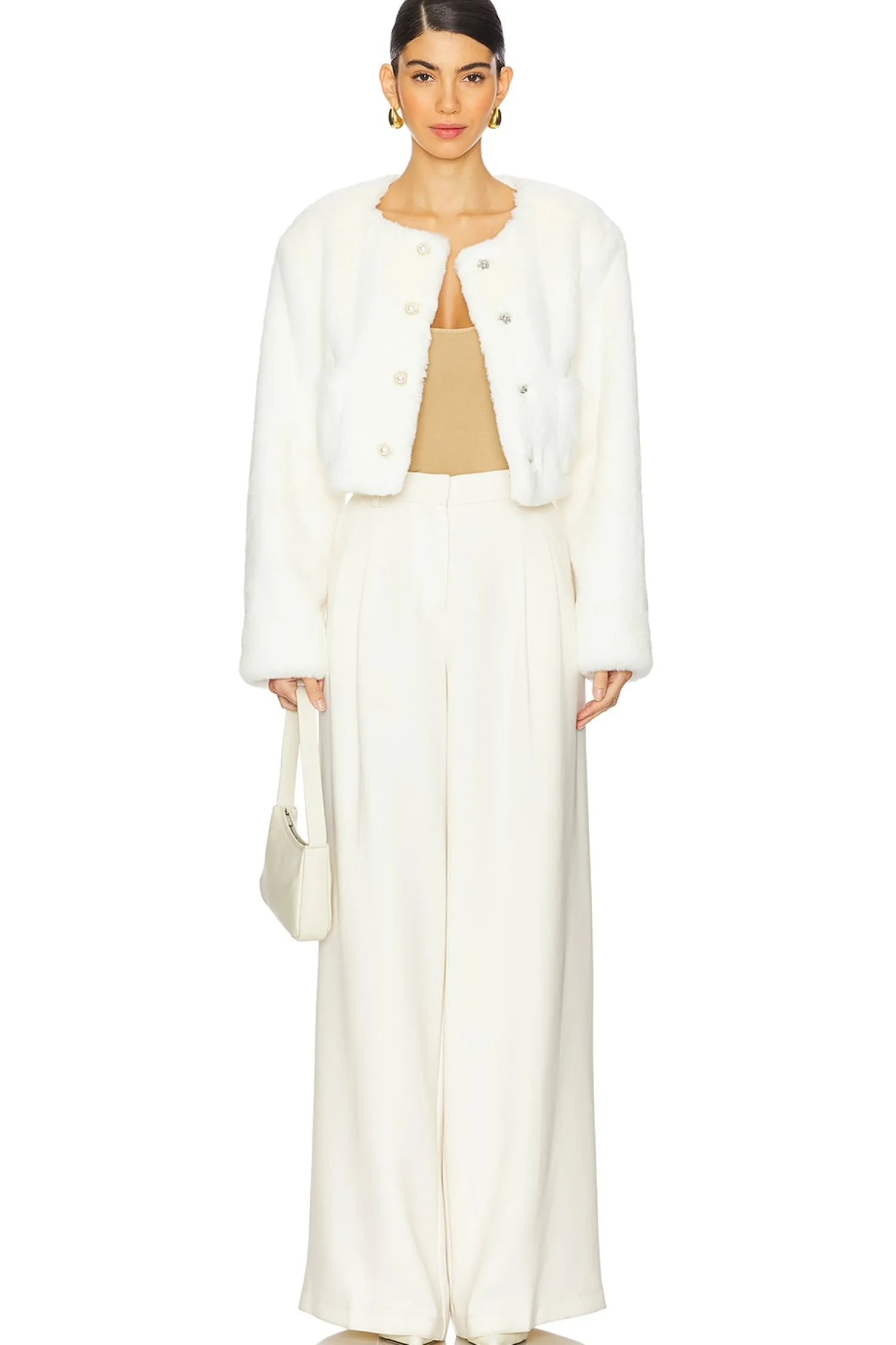 Women MAJORELLE Jackets & Coats>Vittoria Faux Fur Jacket