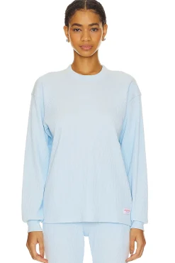 Women Alexander Wang Loungewear>Waffle Crew Neck Longsleeve