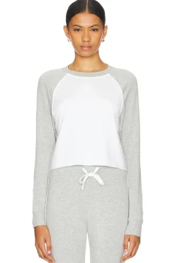 Women Splits59 Loungewear>Warm Up Cropped Sweatshirt