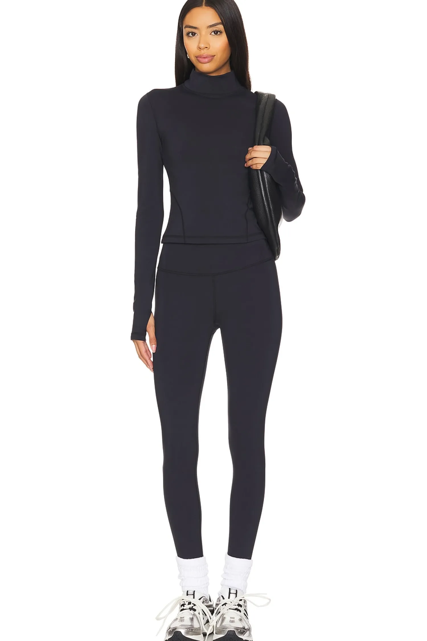 Women WellBeing + BeingWell Pants>WarmWell Stirrup Legging