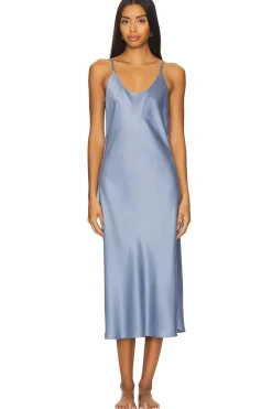 Women LUNYA Lingerie & Sleepwear>Washable Silk Bias Slip Dress