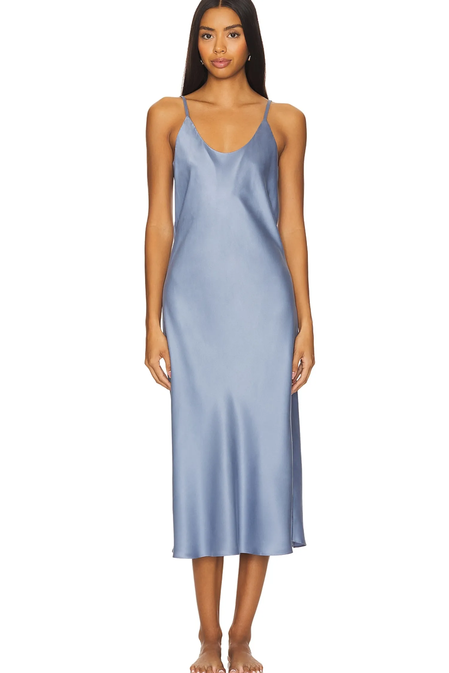 Women LUNYA Lingerie & Sleepwear>Washable Silk Bias Slip Dress