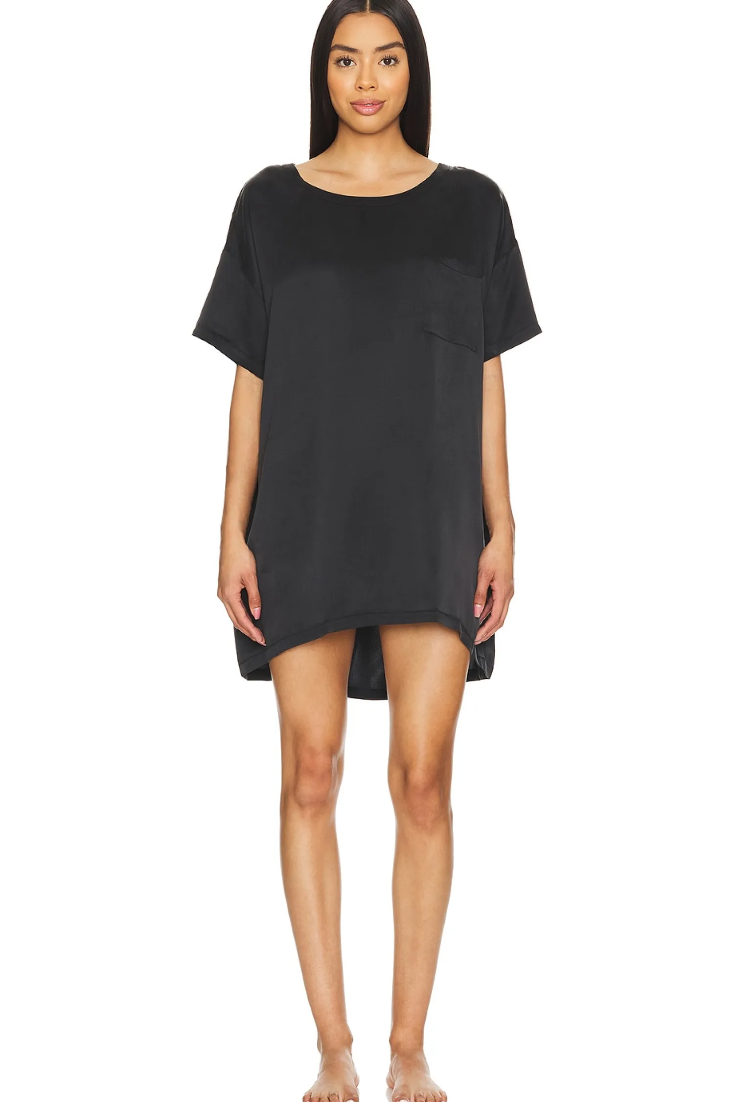 Women LUNYA Lingerie & Sleepwear>Washable Silk Oversized Sleep Tee