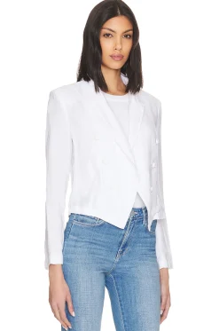 Women L'AGENCE Jackets & Coats>Wayne Crop Double Breasted Jacket