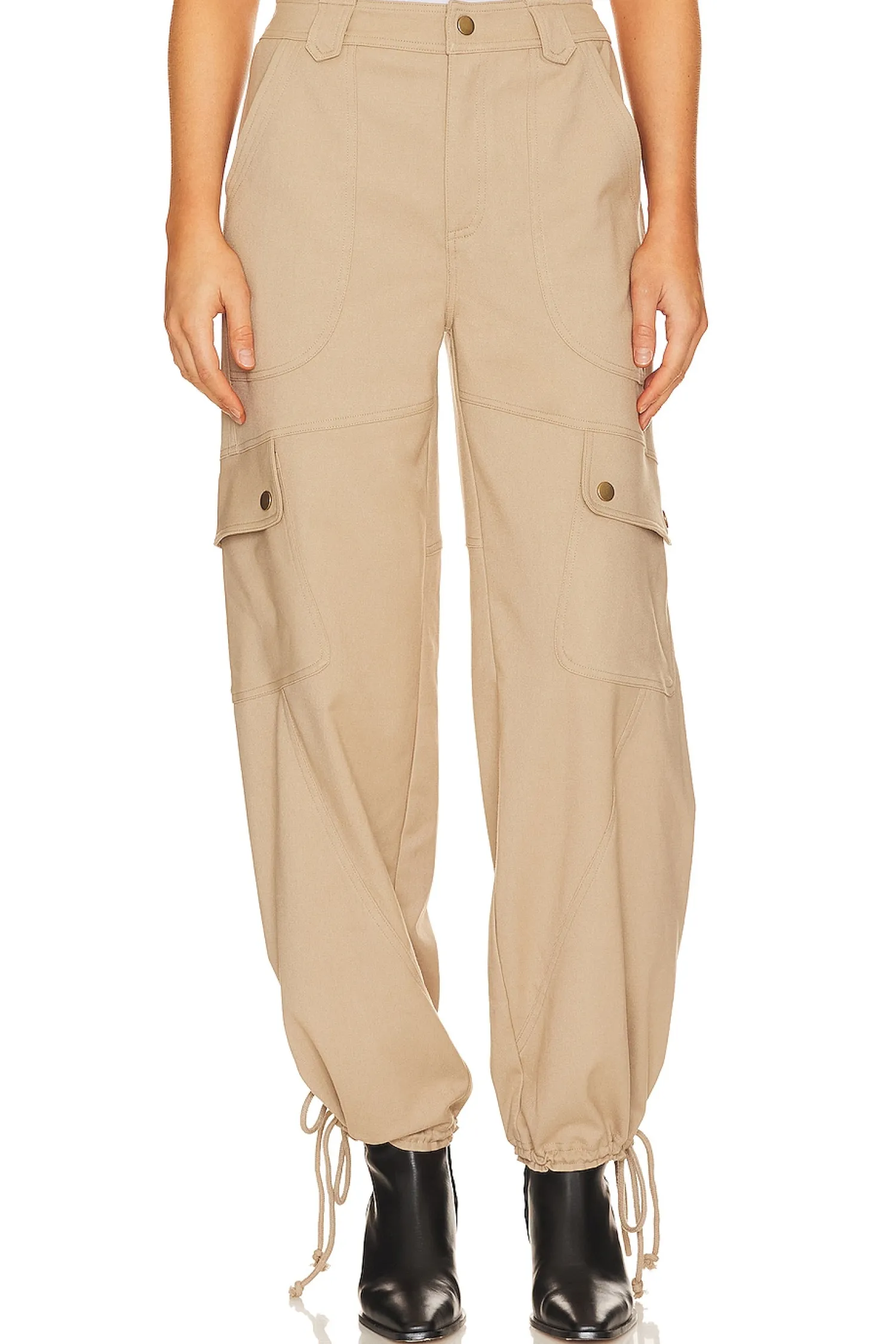 Women Line & Dot Pants>Weekend Cargo Pants