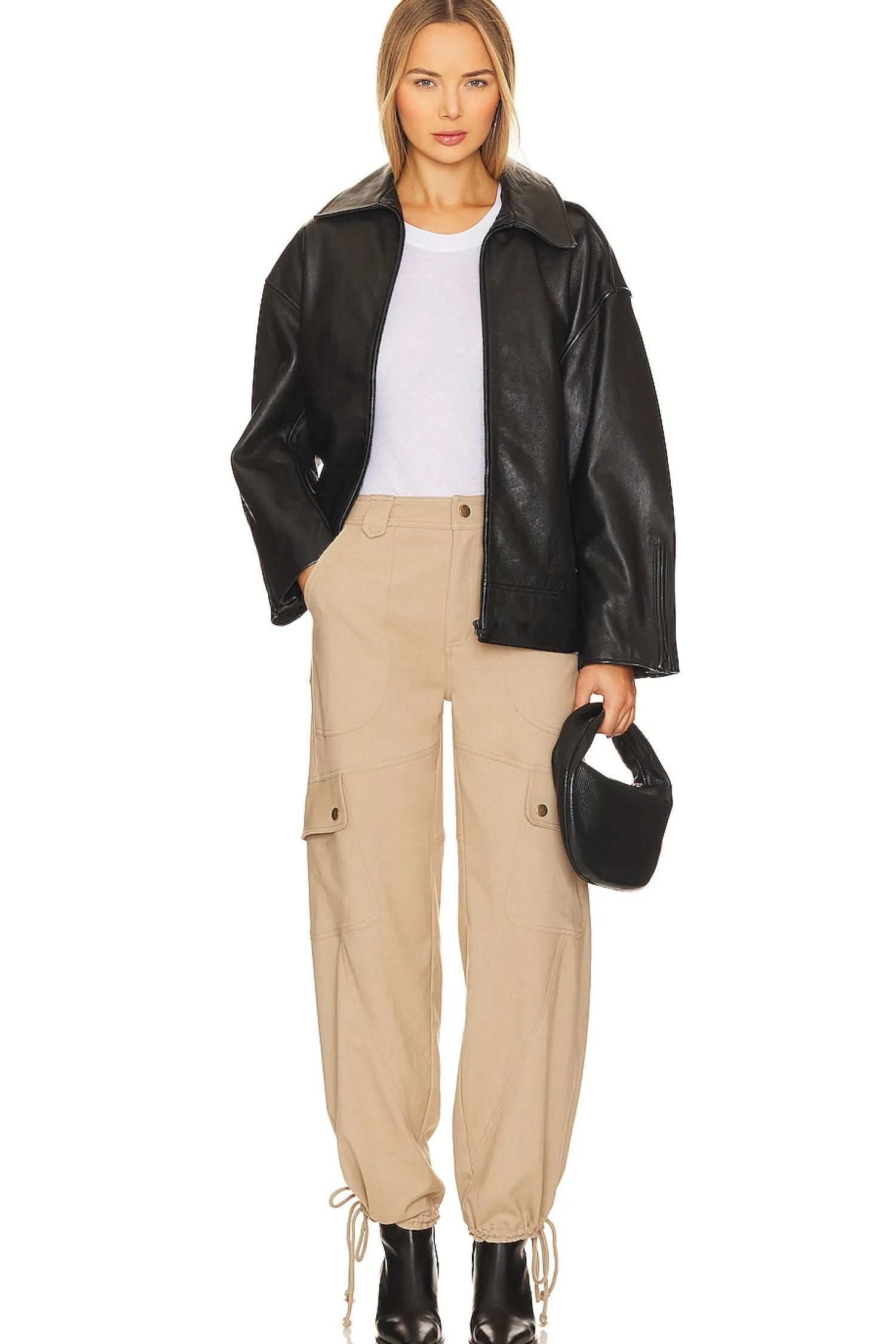 Women Line & Dot Pants>Weekend Cargo Pants