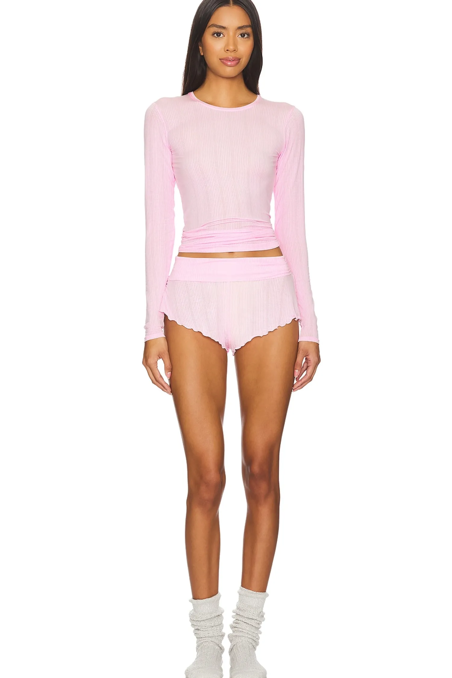 Women Negative Underwear Lingerie & Sleepwear>Whipped Long Sleeve