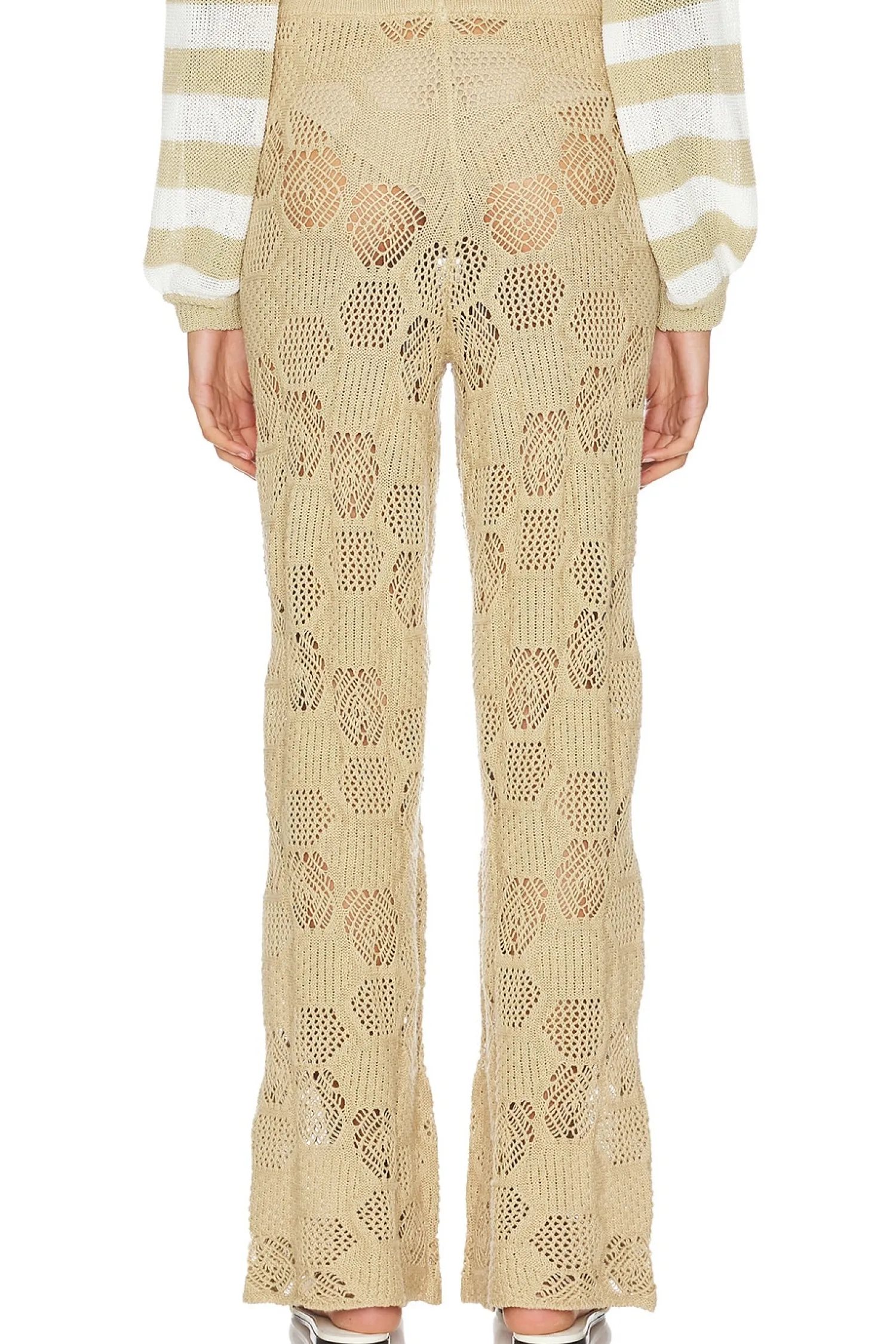 Women WeWoreWhat Pants>Wide Leg Pants