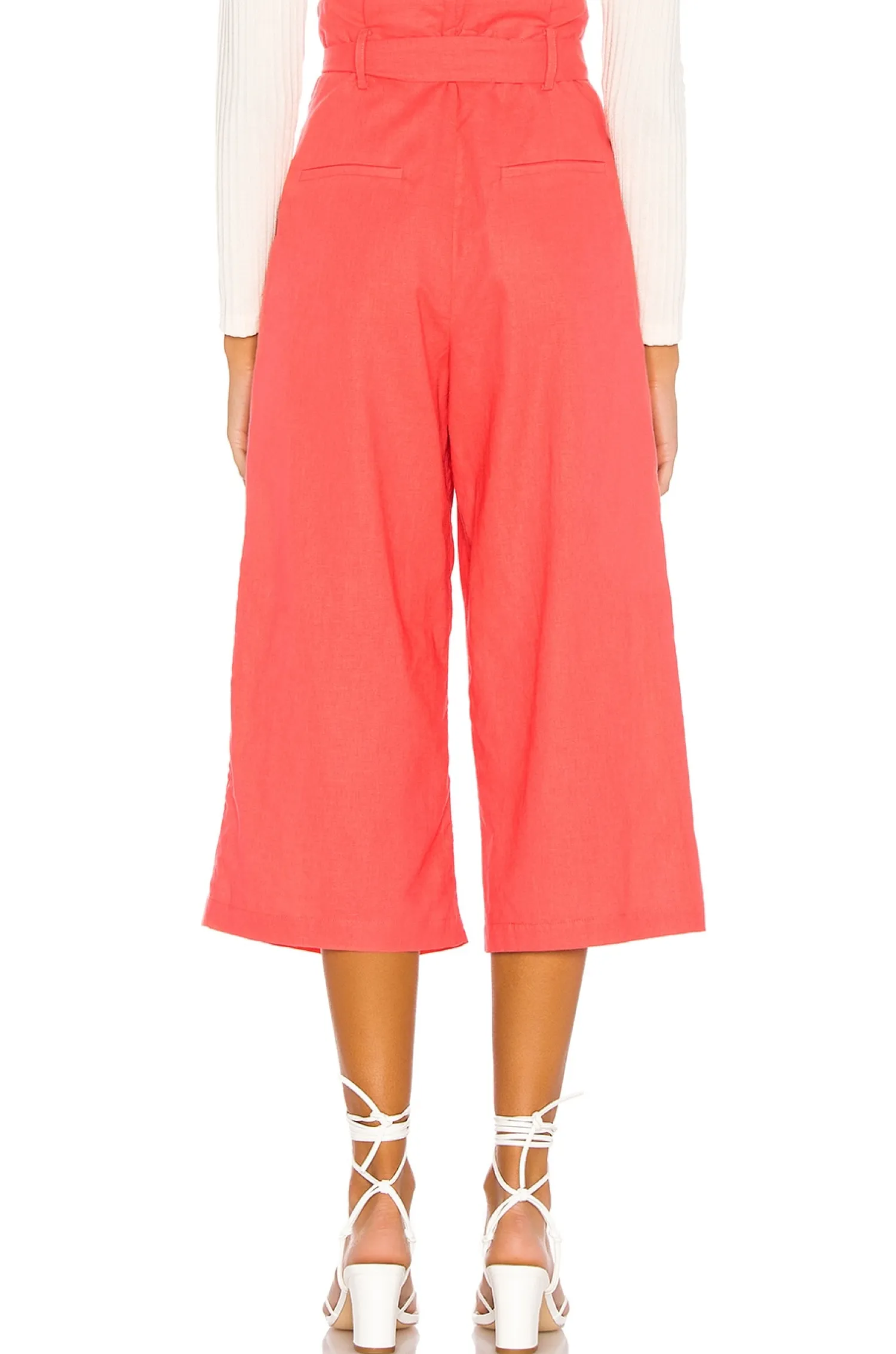 Women LPA Pants>Wide Leg Paperbag Pant