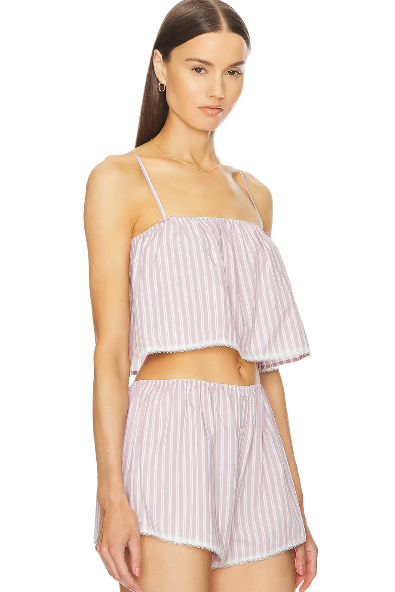 Women Helsa Matching Sets>Wide Stripe Poplin Camisole
