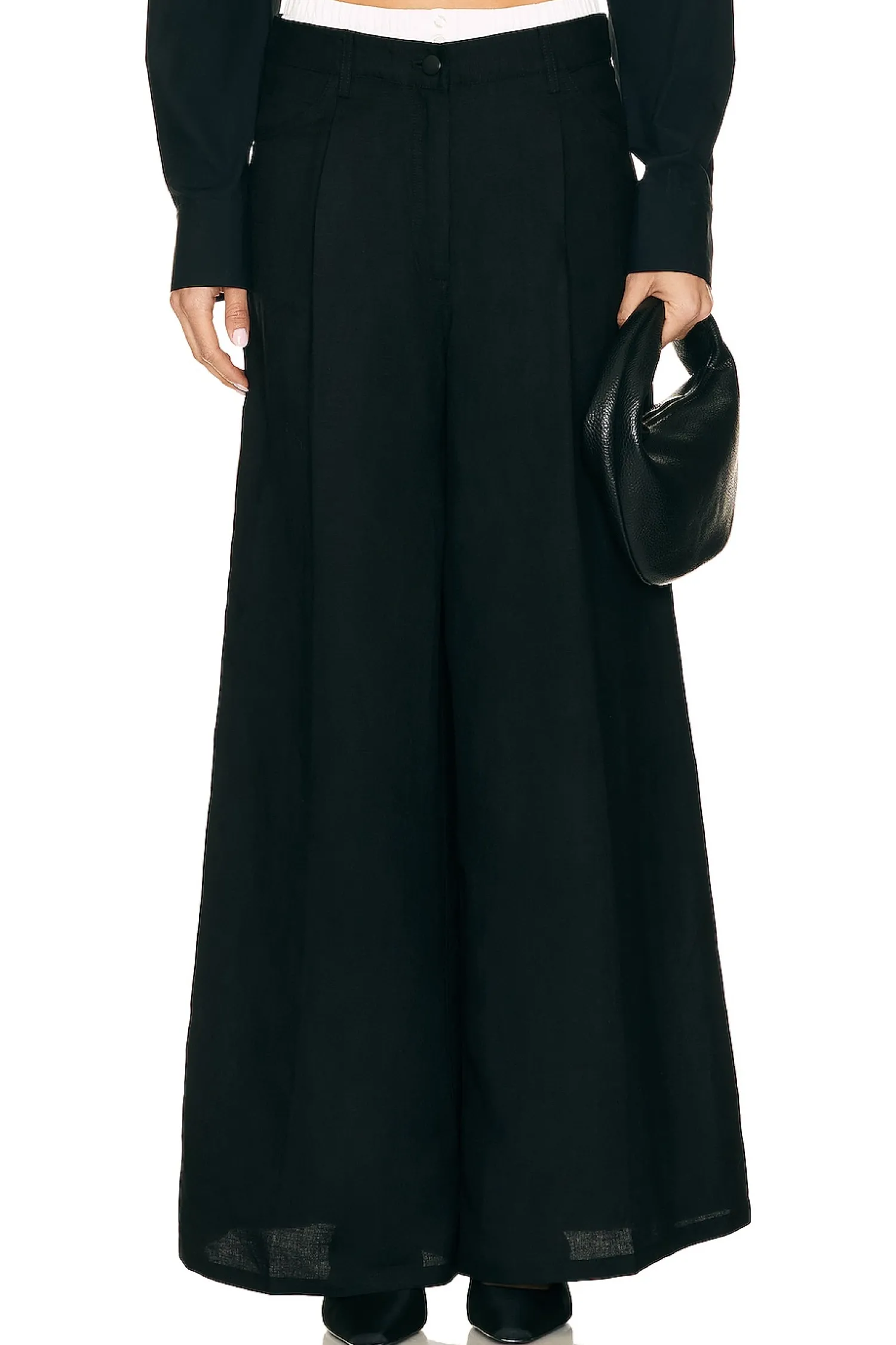 Women REMAIN Pants>Wide Suiting Pant