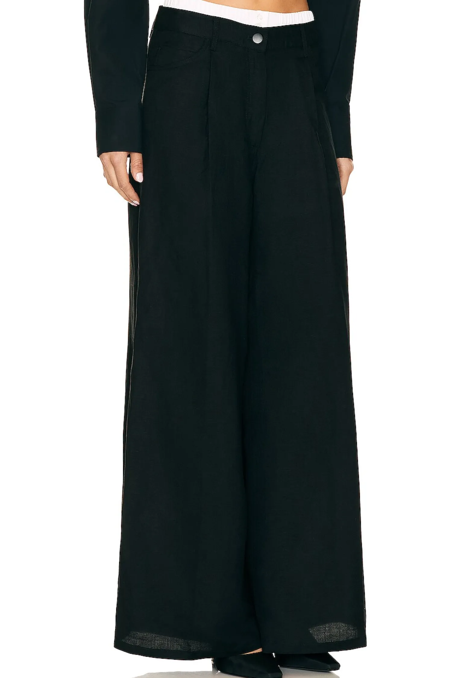 Women REMAIN Pants>Wide Suiting Pant
