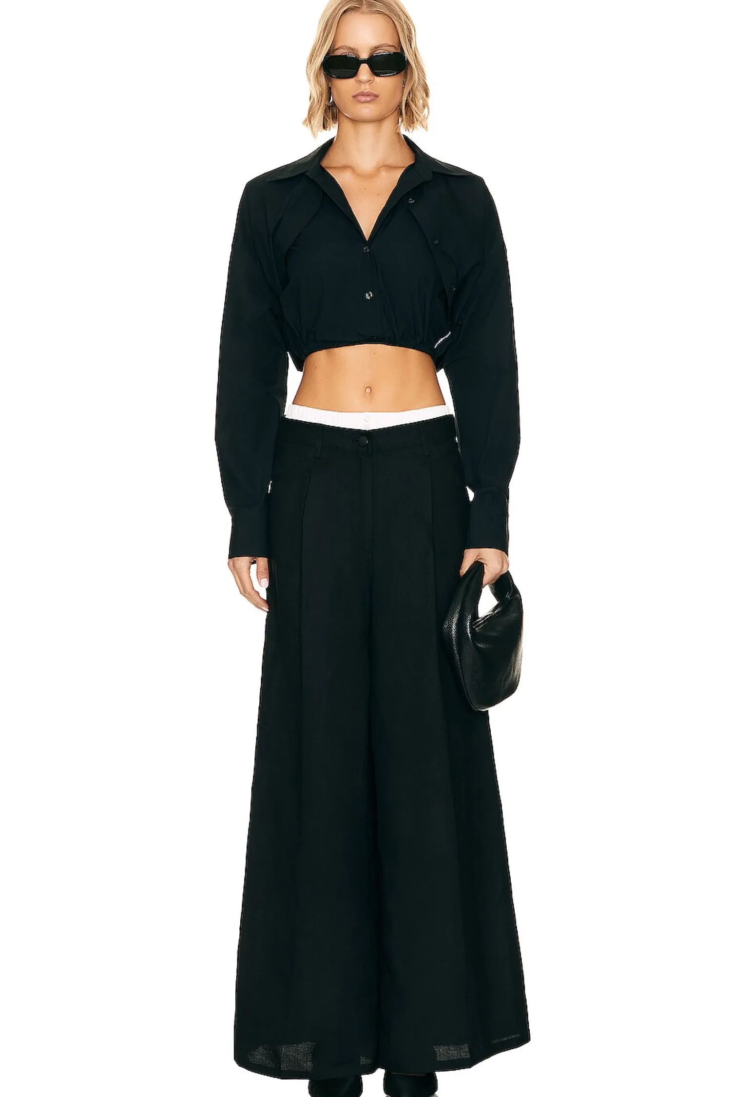 Women REMAIN Pants>Wide Suiting Pant