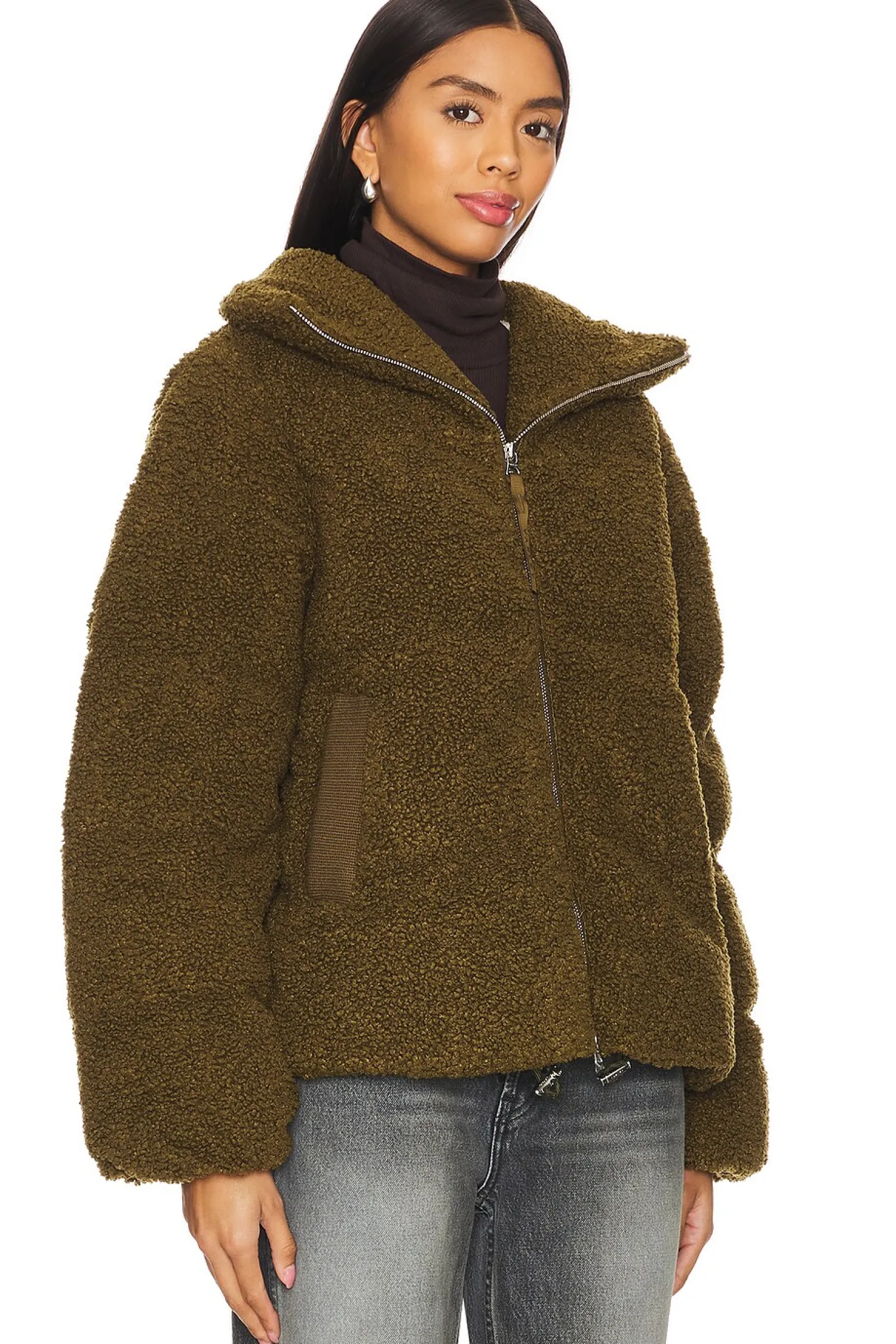 Women Varley Jackets & Coats>Wilkins Sherpa Puffer Jacket