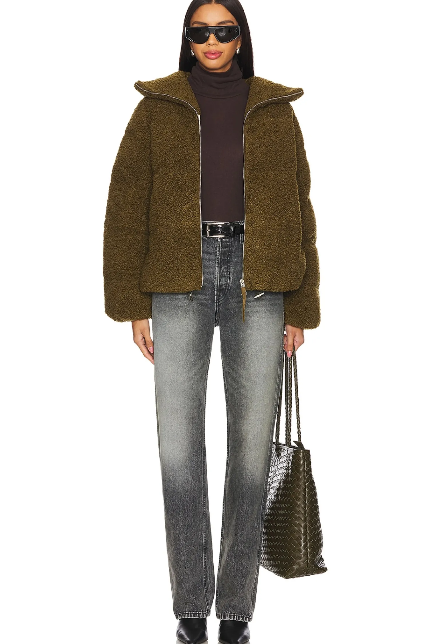 Women Varley Jackets & Coats>Wilkins Sherpa Puffer Jacket