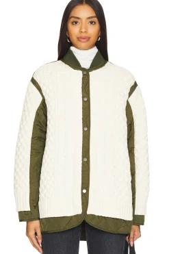 Women Rag & Bone Jackets & Coats>Winnie Mixed Media Jacket