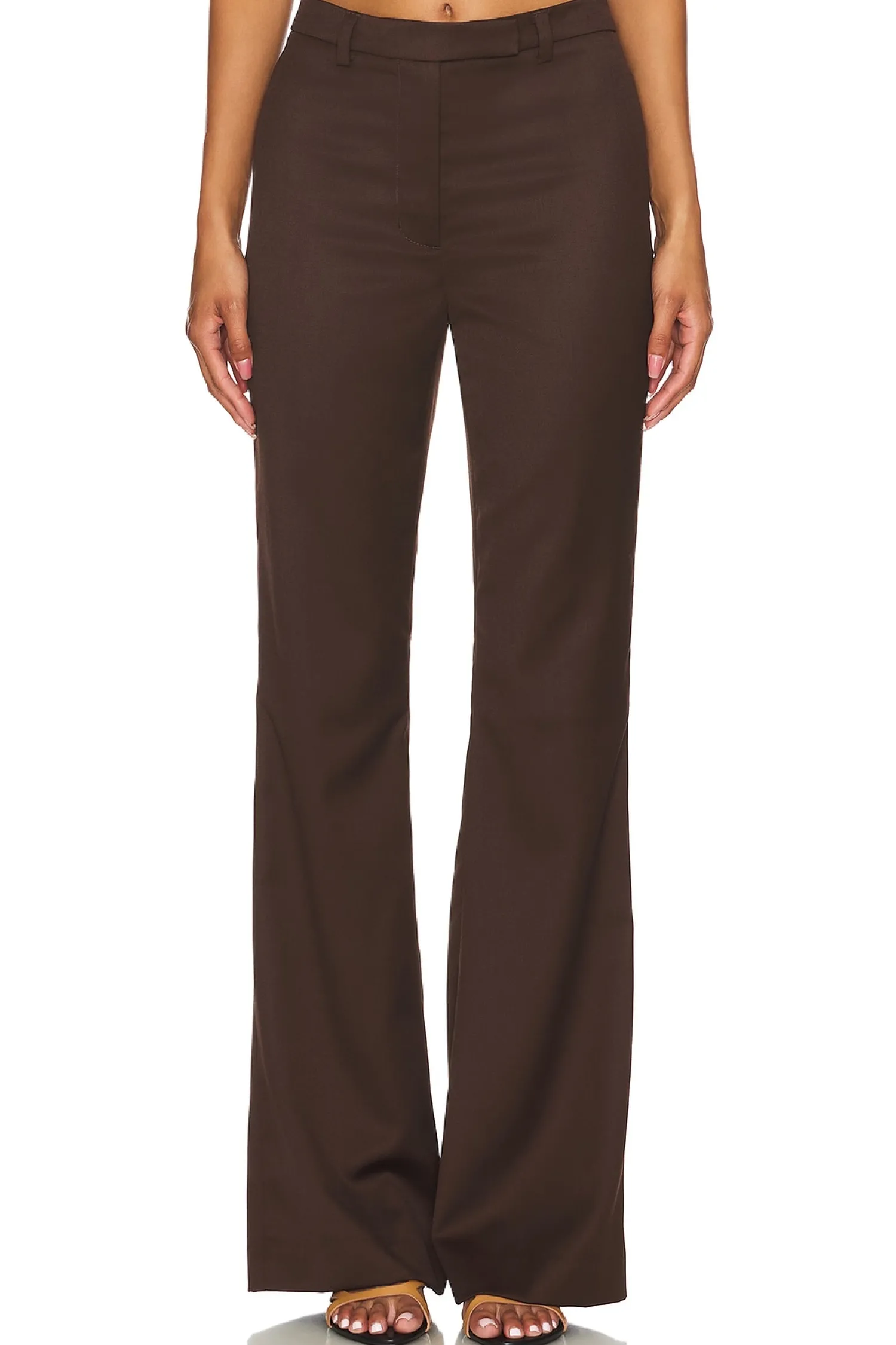Women Apres Studio Pants>Wool High Waist Pant