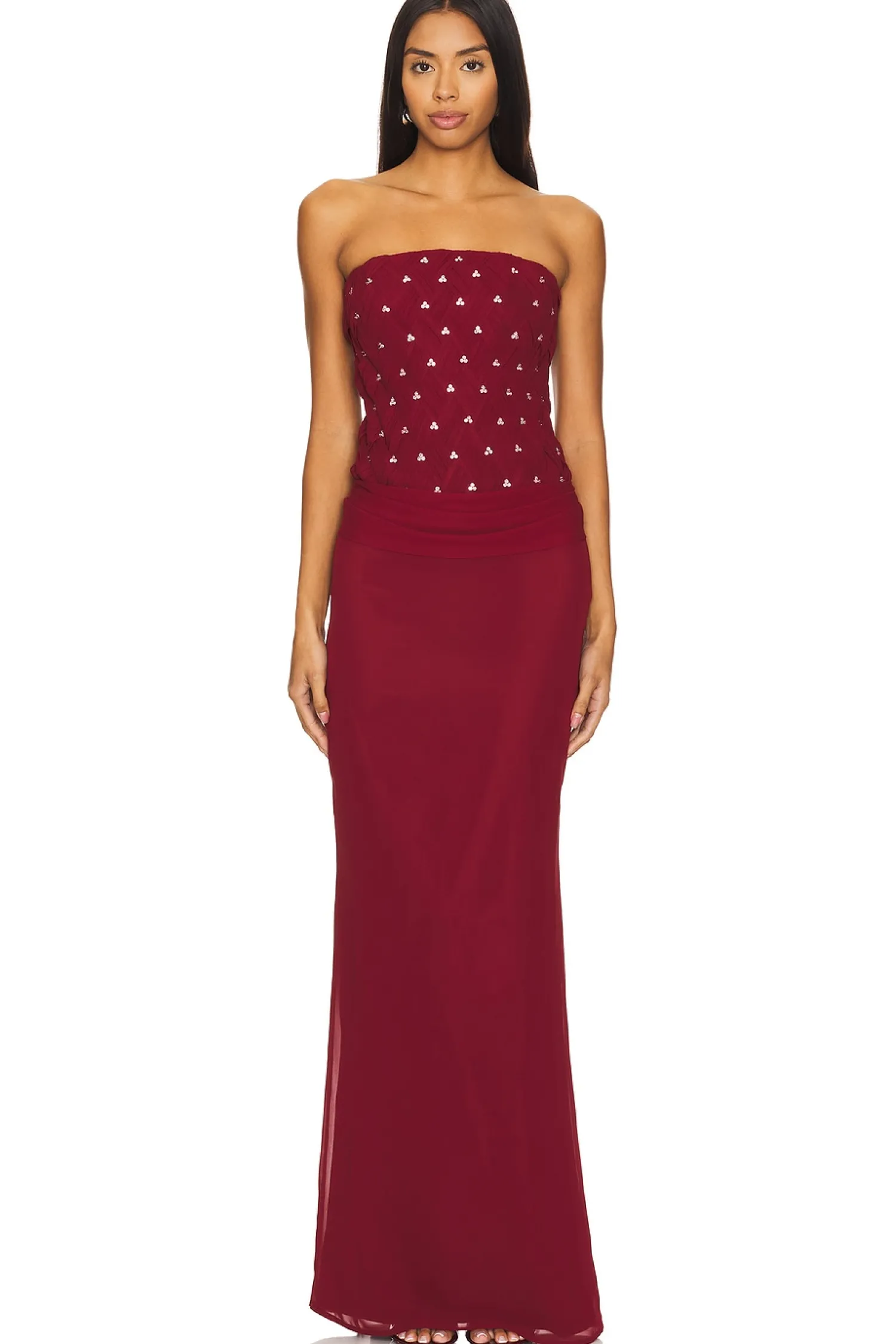 Women Nafsika Skourti Dresses>Woven Muse Gown