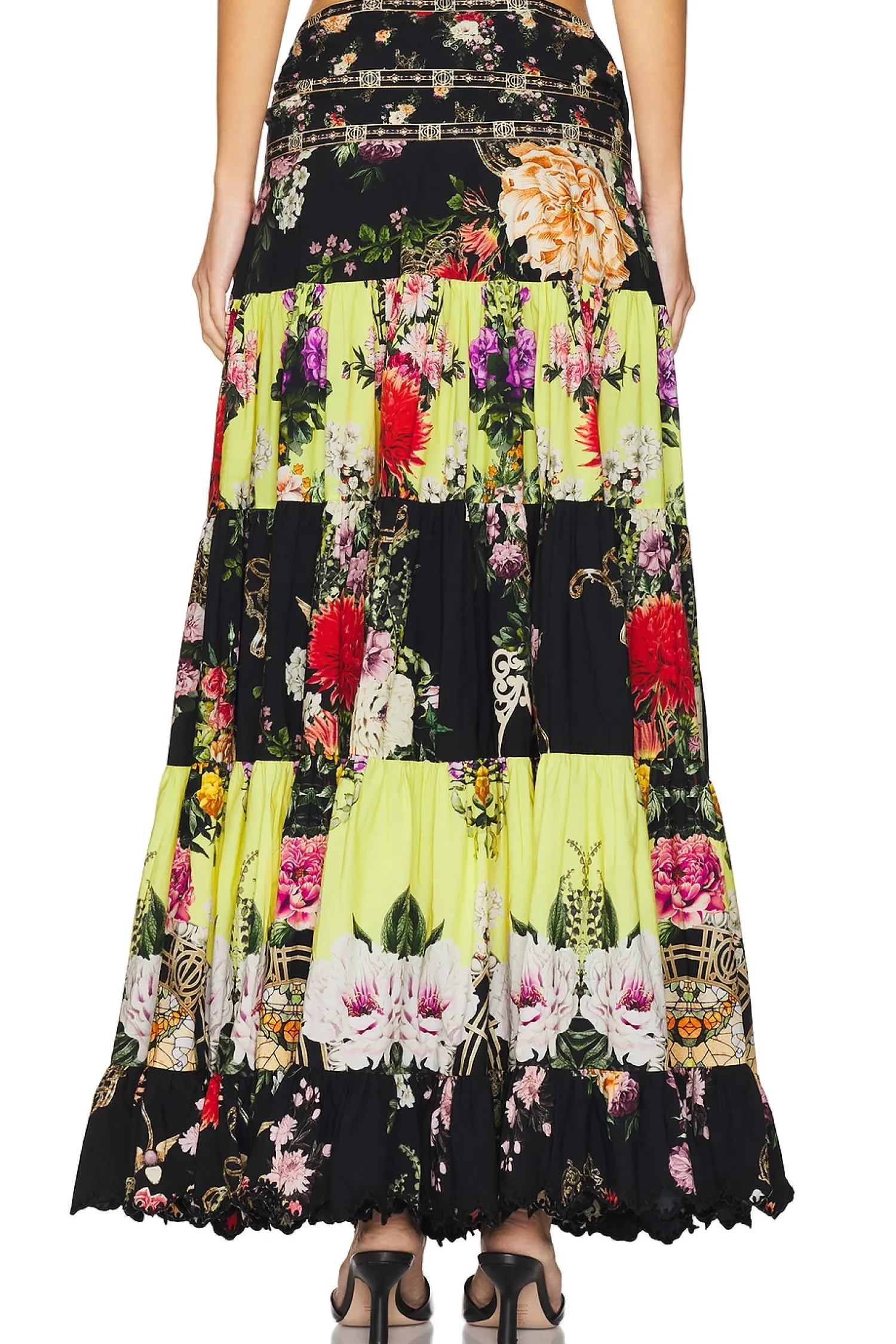 Women Camilla Matching Sets>Wrap Skirt With Gathered Panels