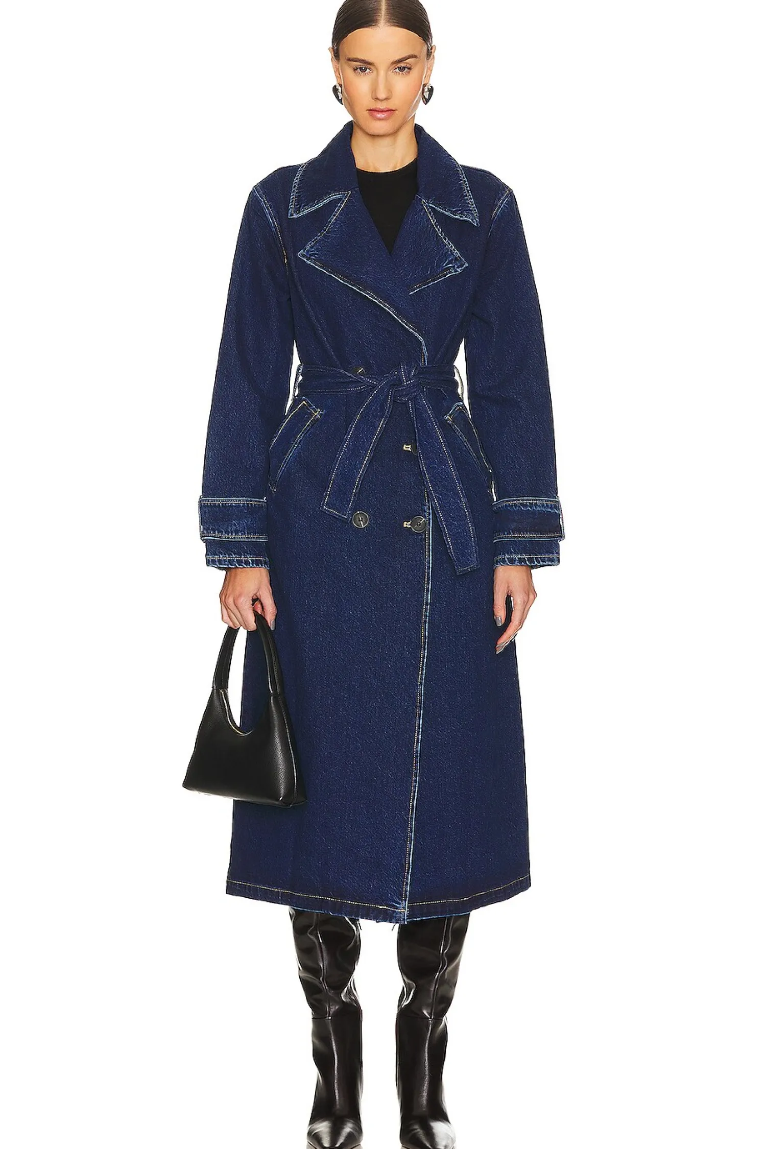 Women SNDYS Jackets & Coats>Wren Denim Trench