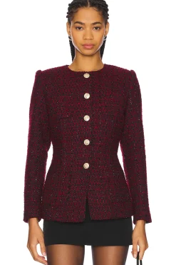 Women CAMI NYC Jackets & Coats>Wrenley Metallic Jacket