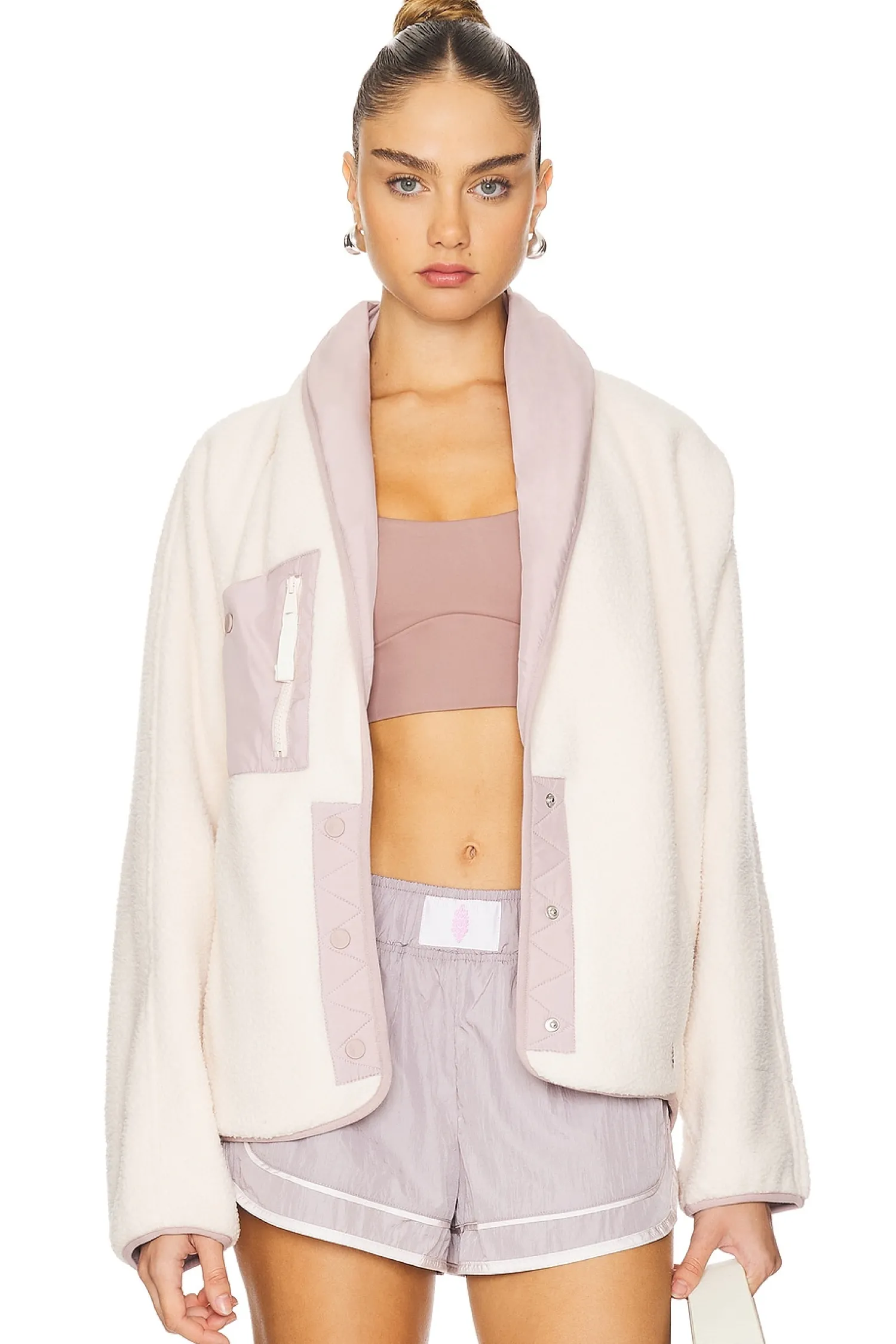 Women Free People Jackets & Coats>x FP Movement Hit The Slopes Shawl