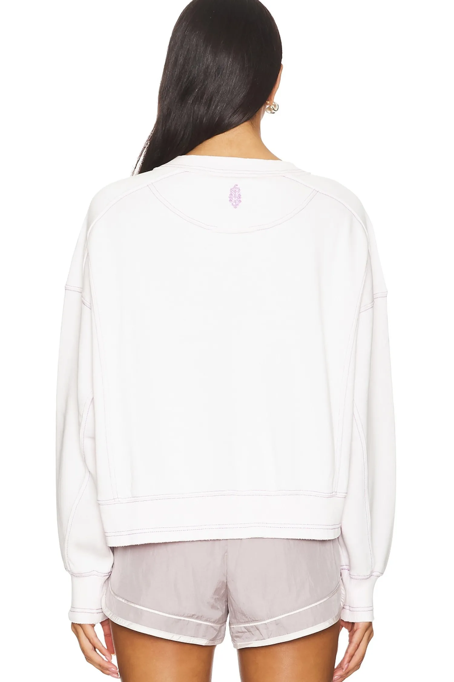Women Free People Loungewear>X FP Movement Intercept Pullover In Rose Wash