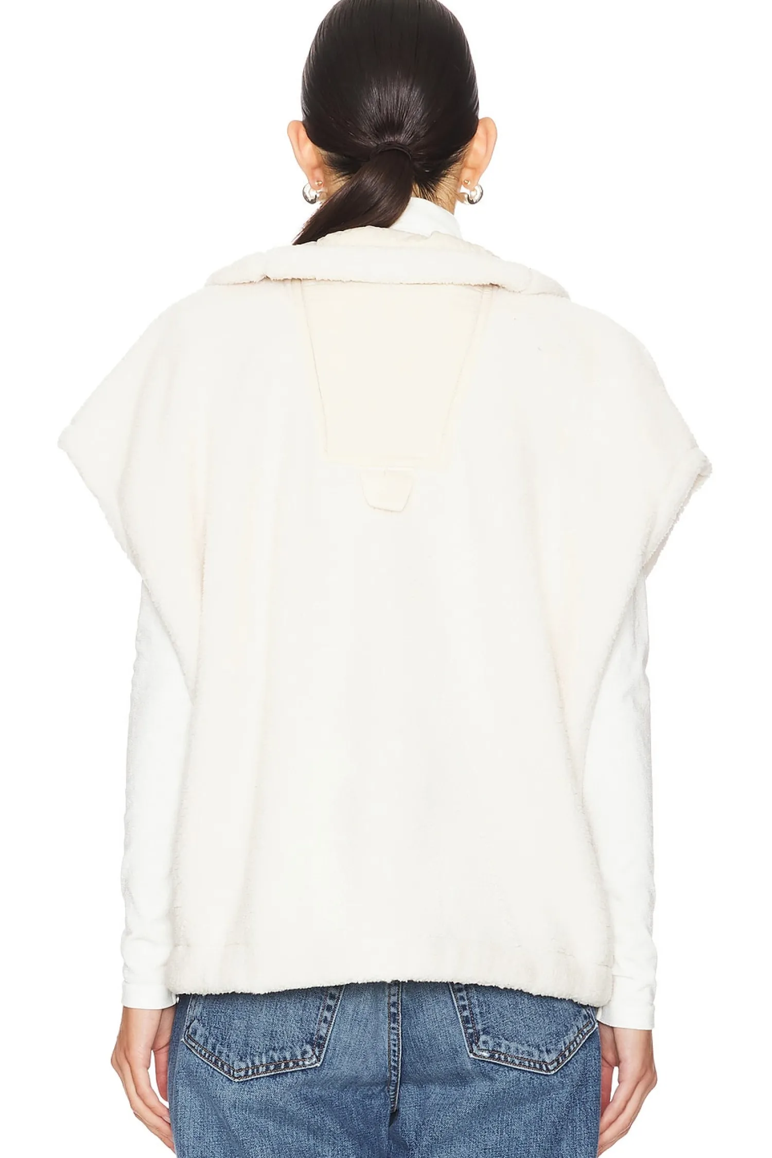 Women Free People Jackets & Coats>x FP Movement Scout It Out Fleece Vest In Birch Tree