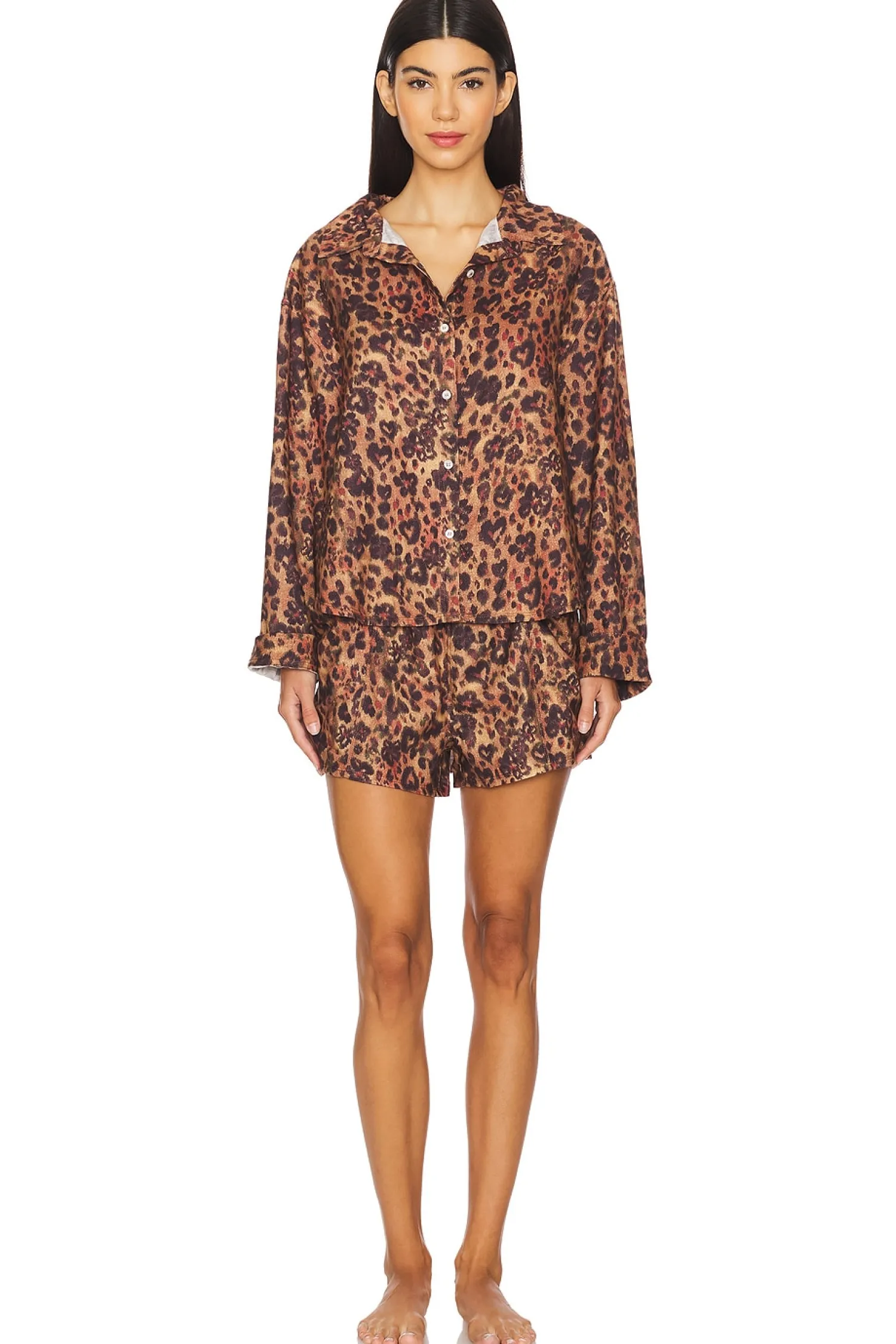 Women Free People Lingerie & Sleepwear>x Intimately FP Early Morning Sleep Set In Natural Combo