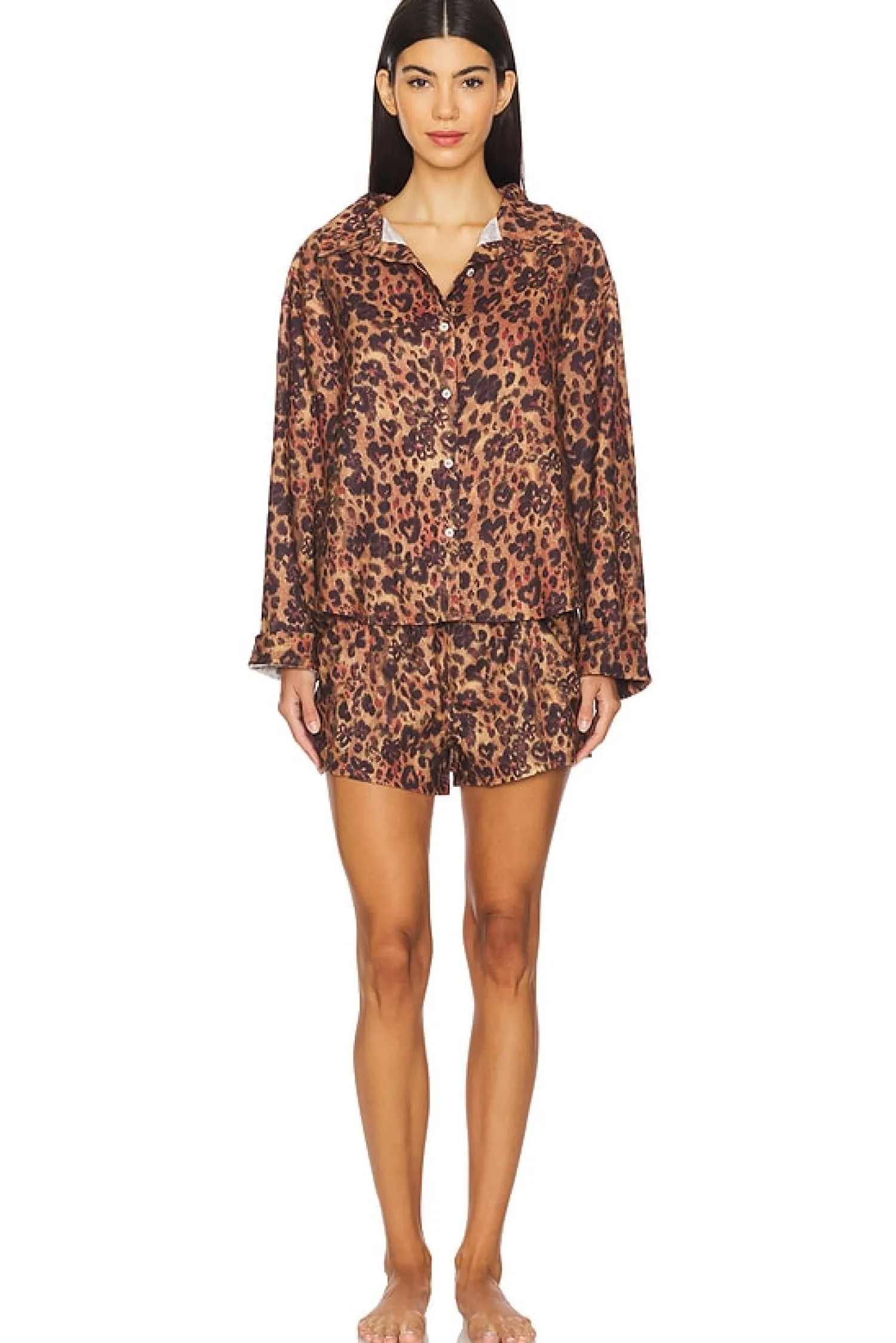 Women Free People Lingerie & Sleepwear>x Intimately FP Early Morning Sleep Set In Natural Combo