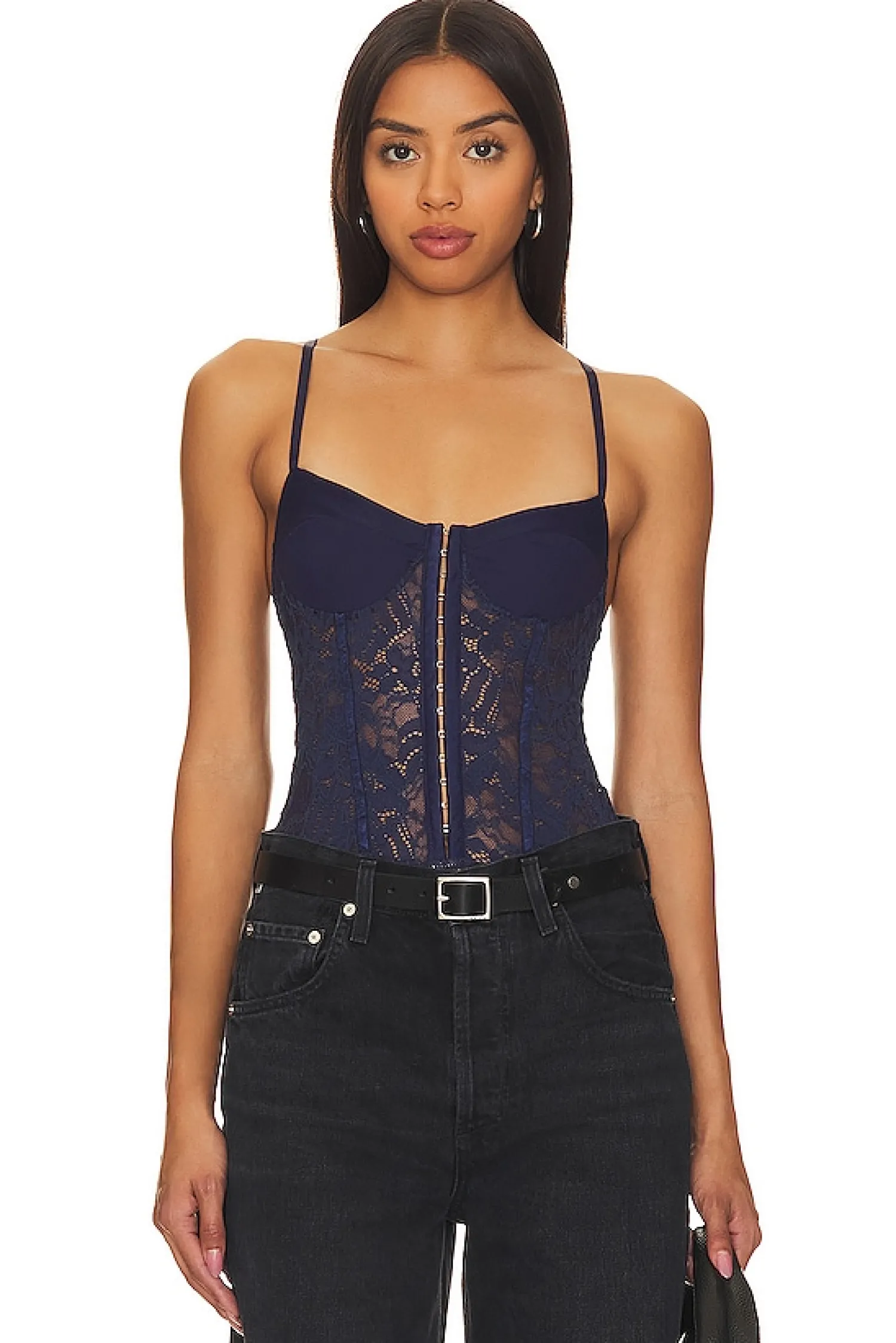 Women Free People Lingerie & Sleepwear>X Intimately FP Lace Night Rhythm Bodysuit