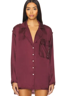 Women Free People Lingerie & Sleepwear>x Intimately FP Like Honey Pj Shirt In