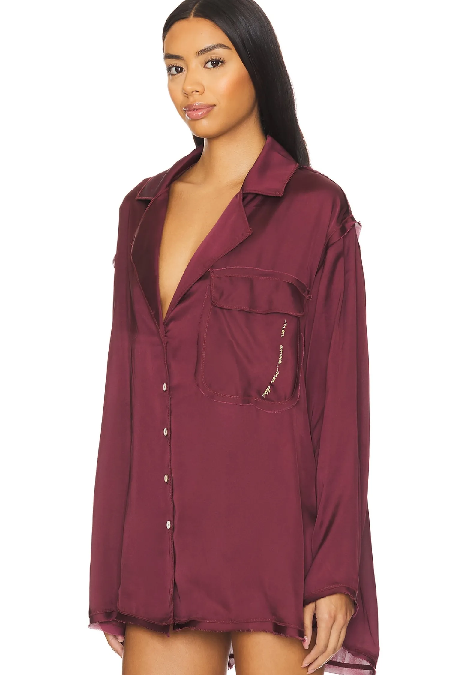 Women Free People Lingerie & Sleepwear>x Intimately FP Like Honey Pj Shirt In