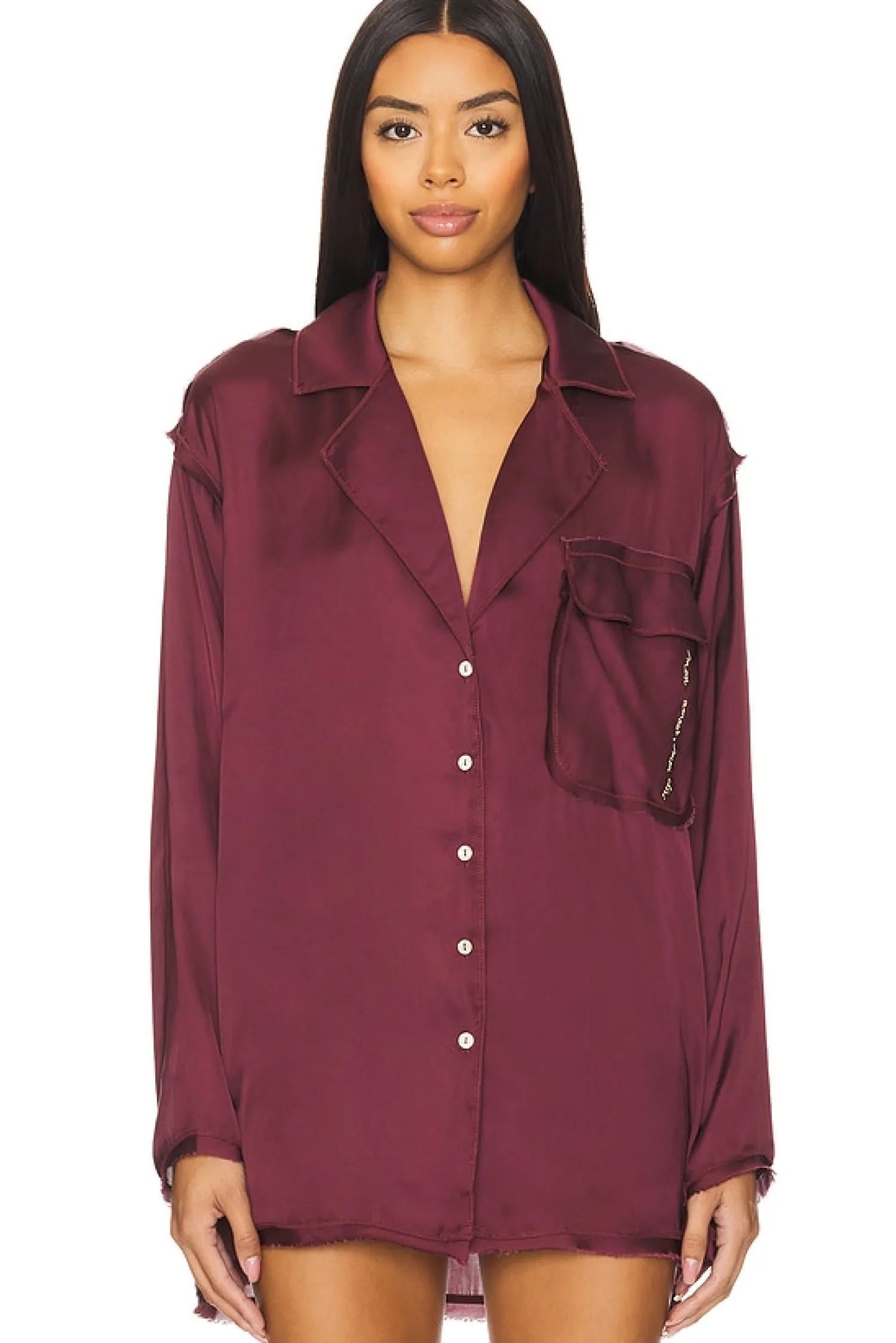 Women Free People Lingerie & Sleepwear>x Intimately FP Like Honey Pj Shirt In