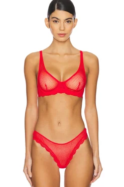 Women Free People Lingerie & Sleepwear>x Intimately FP Mid Week Underwire Bra In Fiery Red