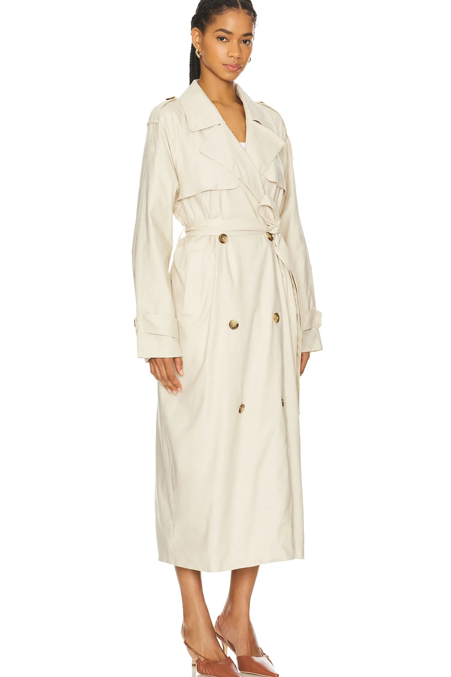 Women Lovers and Friends Jackets & Coats>x Maggie MacDonald Leah Trench Coat