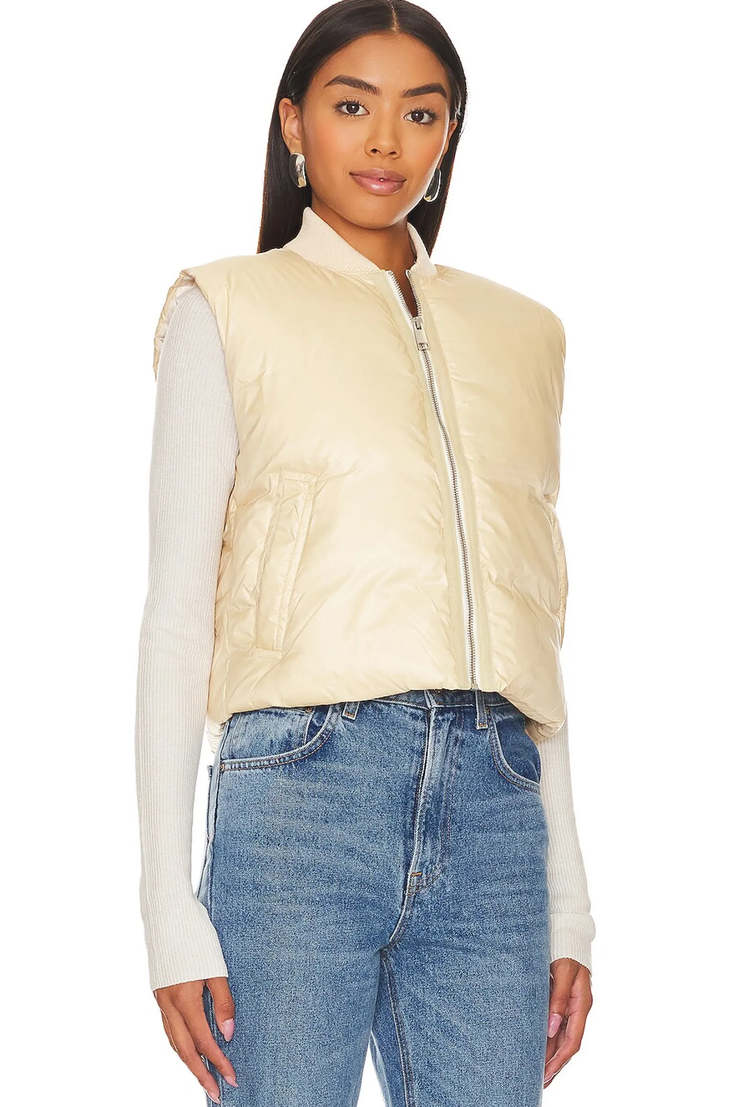 Women L'Academie Jackets & Coats>x Marianna Brooklyn Puffer Vest