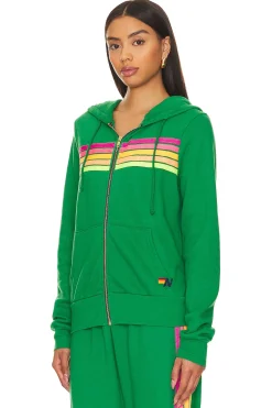 Women Aviator Nation Loungewear>X REVOLVE 5 Stripe Hoodie