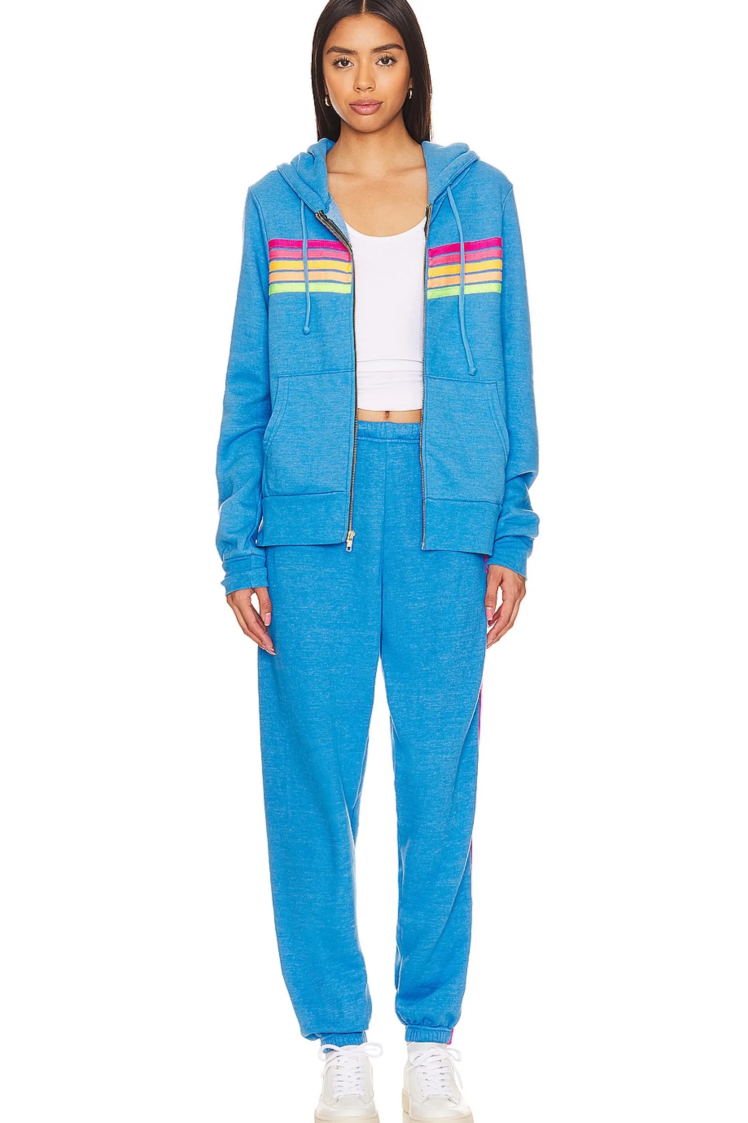 Women Aviator Nation Loungewear>X Revolve 5 Stripe Hoodie