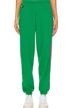 Women Aviator Nation Pants|Loungewear>X REVOLVE 5 Stripe Sweatpant