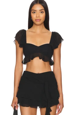 Women Amanda Uprichard Matching Sets>X Revolve Aliyah Crop Top