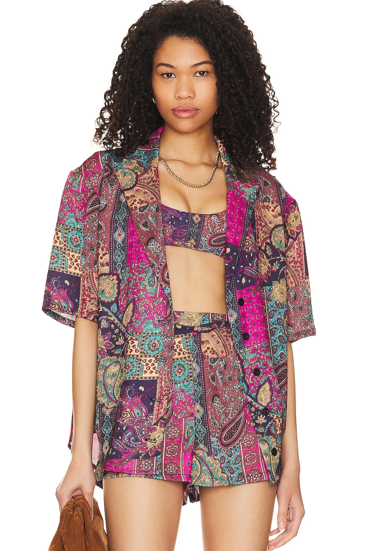 Women House of Harlow 1960 Matching Sets>x REVOLVE Bari Shirt