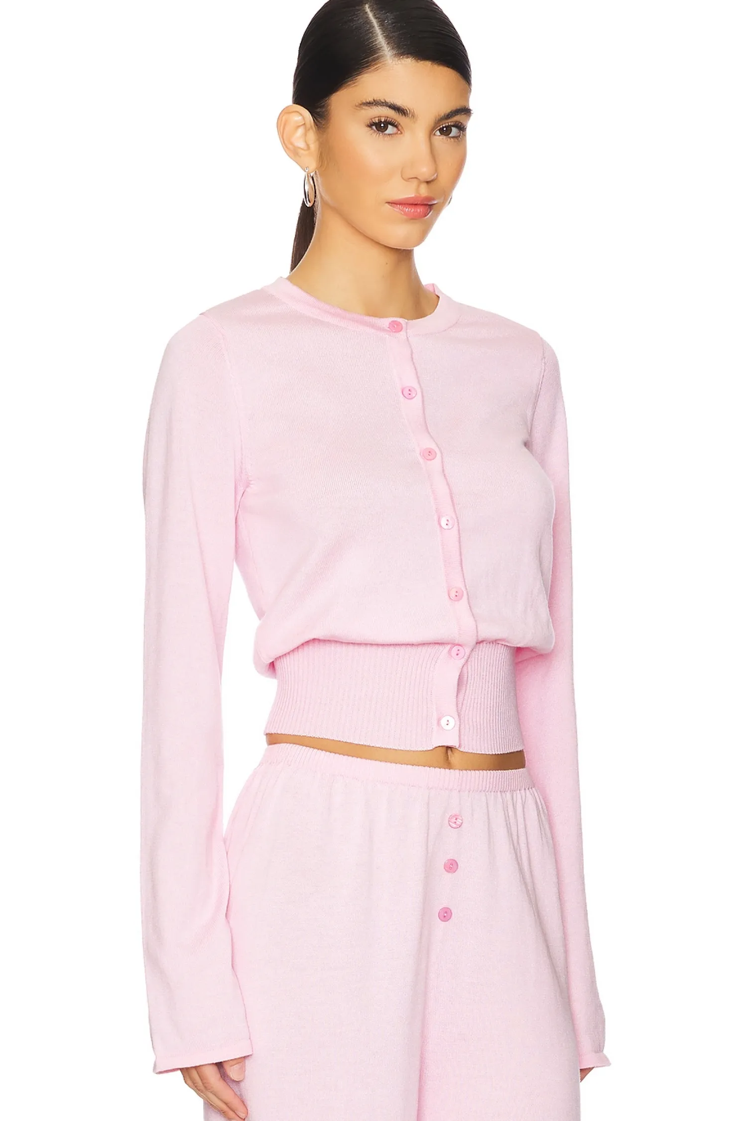 Women SNDYS Matching Sets>X REVOLVE Button Up August Top