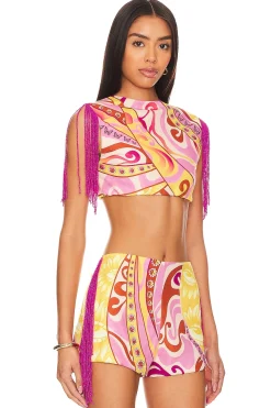 Women Agua Bendita Matching Sets>x REVOLVE Candy Crop Top