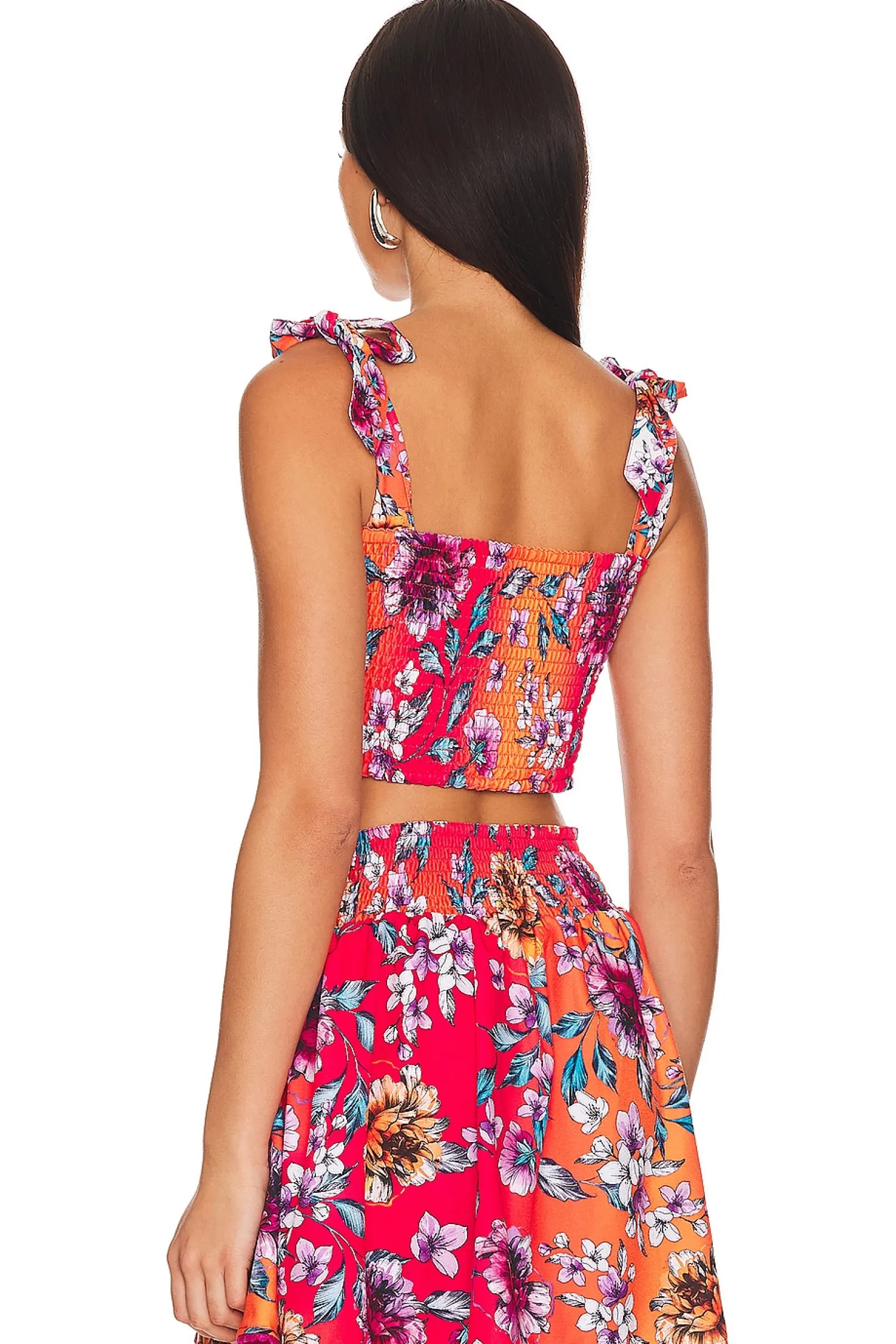 Women Agua Bendita Matching Sets>X Revolve Leah Crop Top