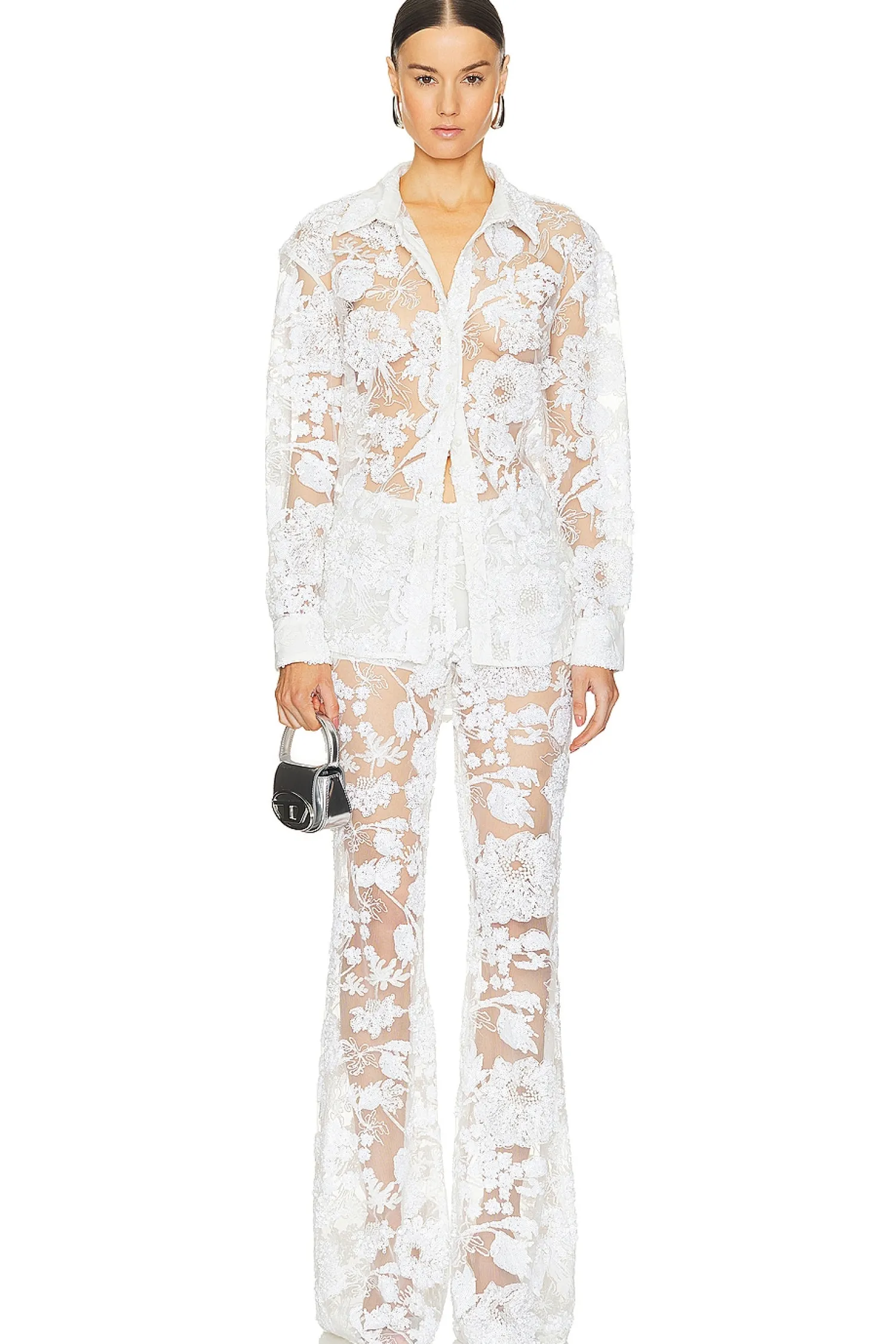 Women AKNVAS Matching Sets>x REVOLVE Lennon Embroidered Trousers